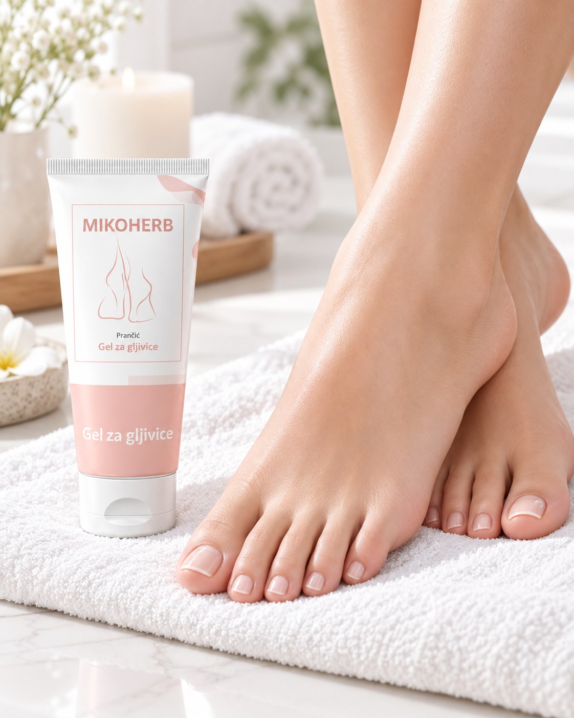 Грижа за стъпала с MIKOHERB GEL