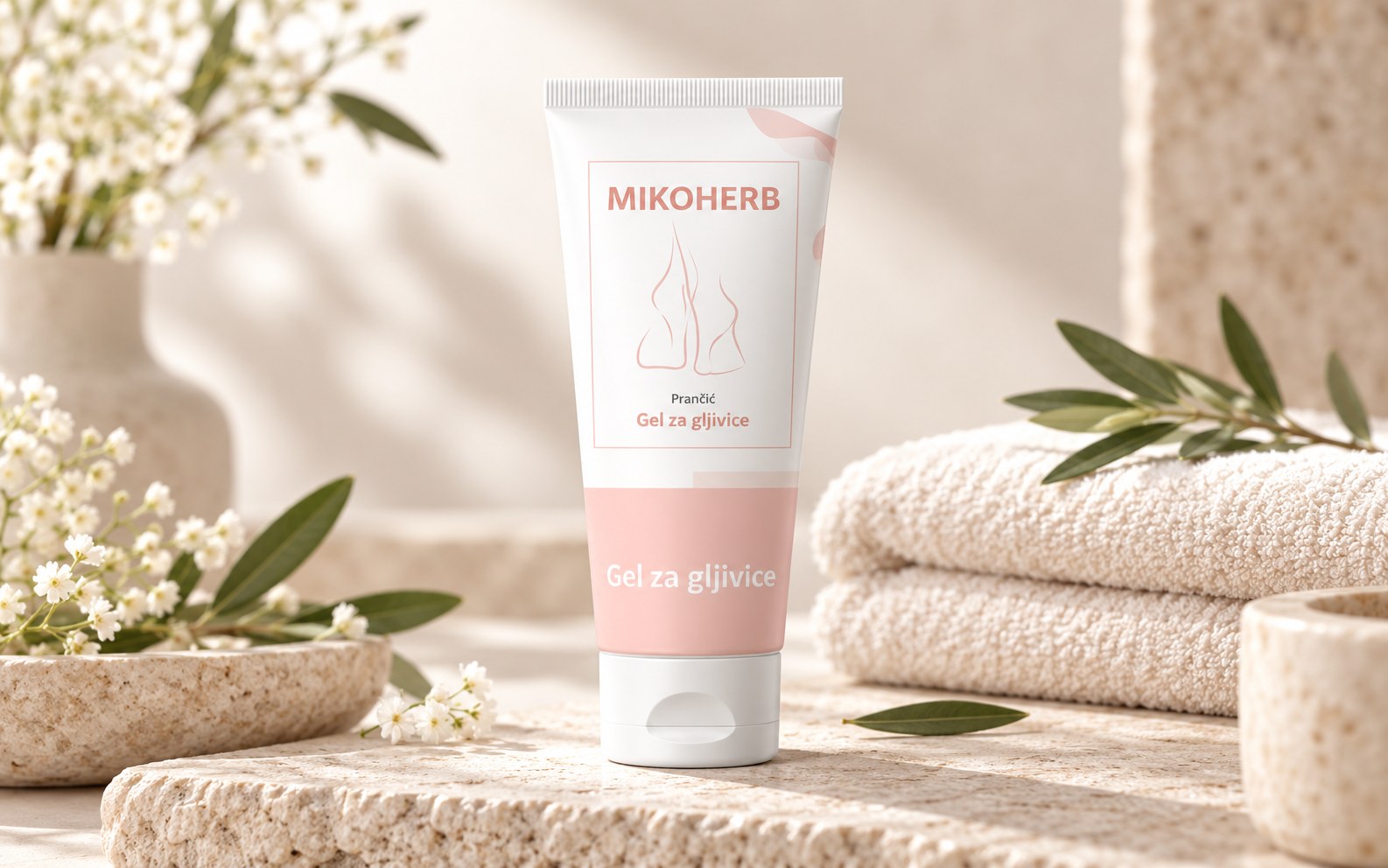 MIKOHERB GEL продуктова визия